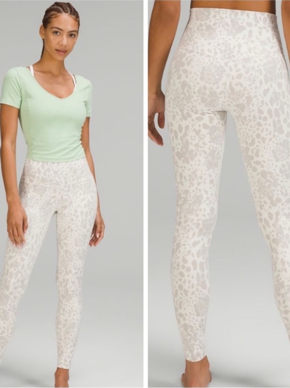 Lululemon Align cheetah leopard print leggings 4